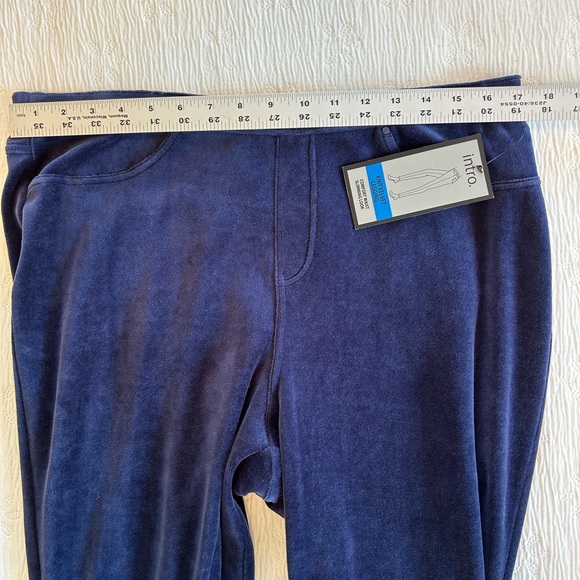 NWT Velvet Leggings navy blue size XL - Picture 7 of 10